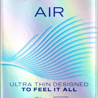 DUREX Air – Condones Ultradelgados y Lubricados, Máxima Sensibilidad y Protección (Paquete Discreto)