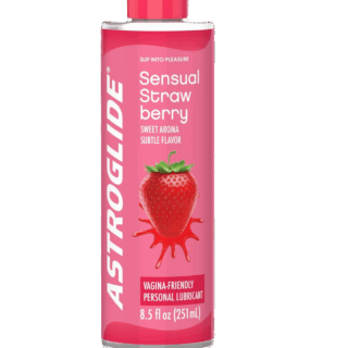 Lubricante con Sabor – 8.5 oz, Fórmula Duradera y Segura